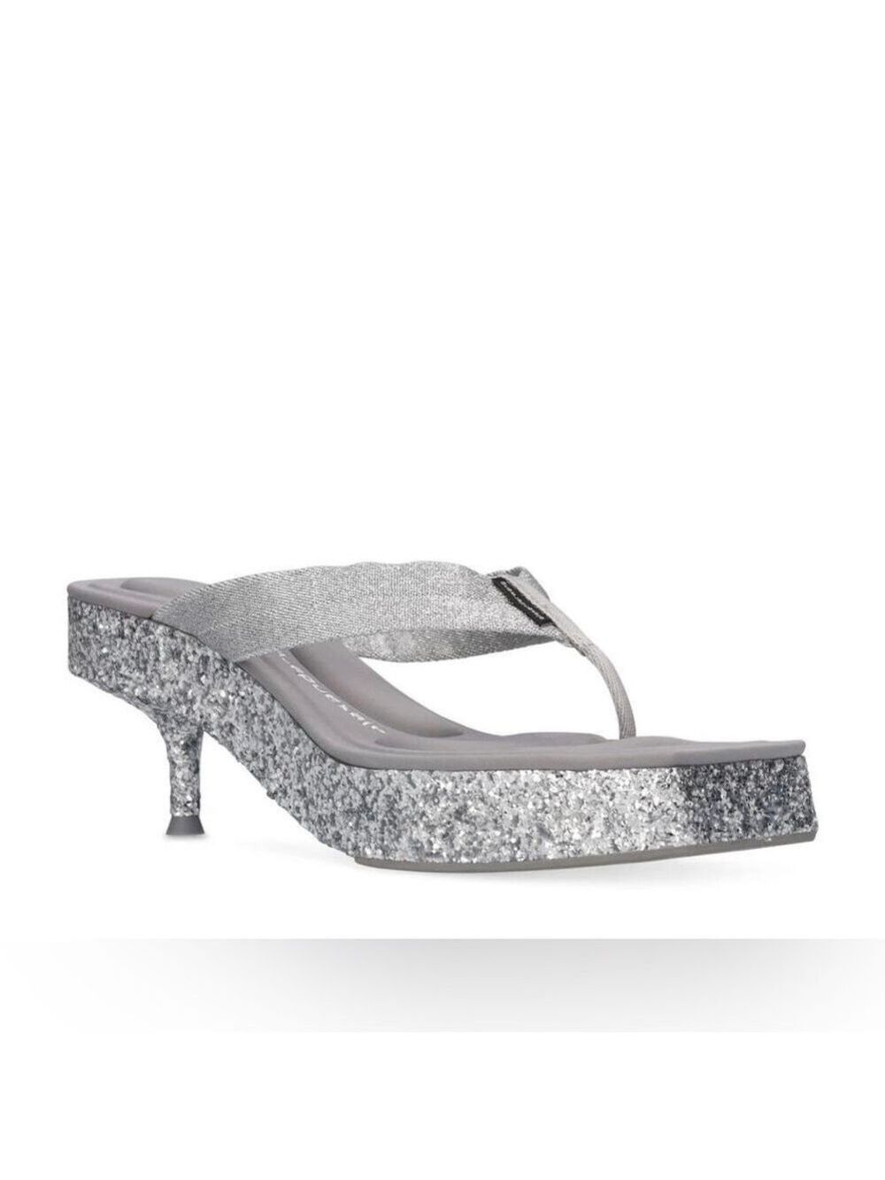 NIB Alexander Wang Jessie Glitter Platform Slide Sandals